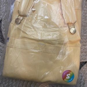 Big bud press overalls size sm yellow